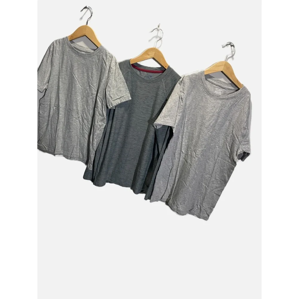 Old Navy Primary French Toast Shirts Kids XL 14 16 Grey Bundle Active Casual Tee